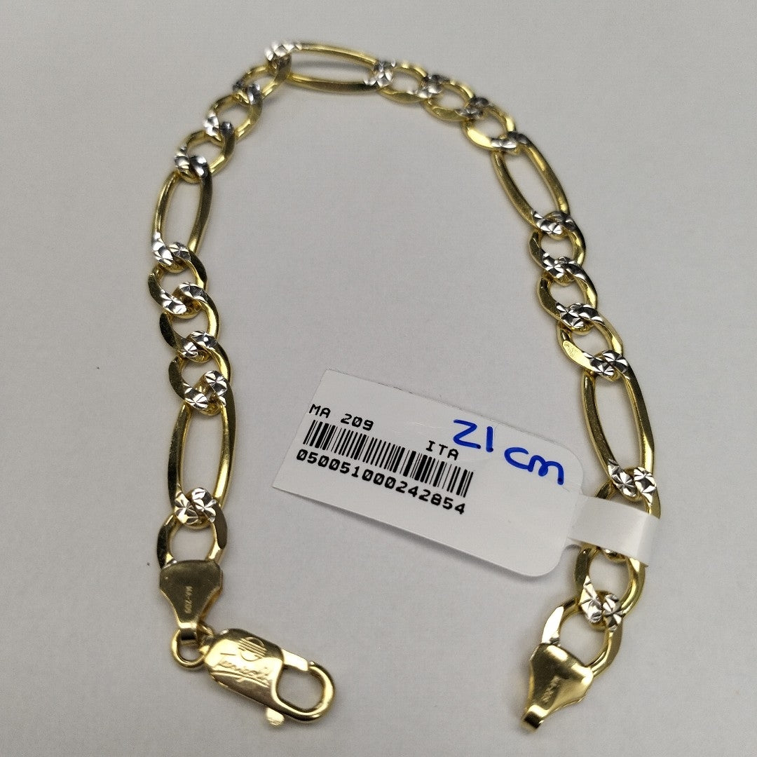 PULSERAS CABALLERO CARTIER 3 1 DIAMANTAD ORO 14K 12.2 (NUEVO)