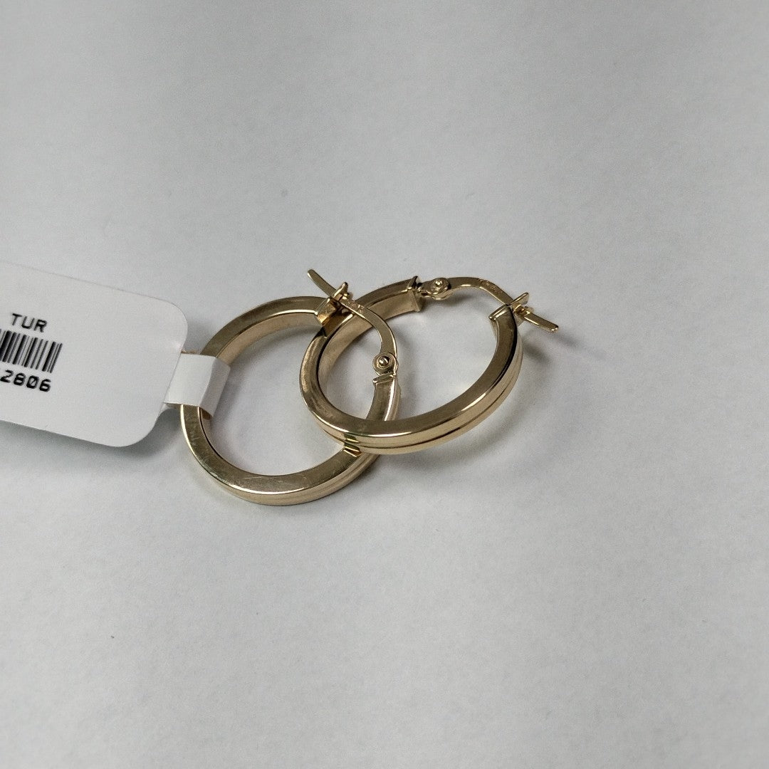 ARRACADAS ORO 14K 1.5 (NUEVO)