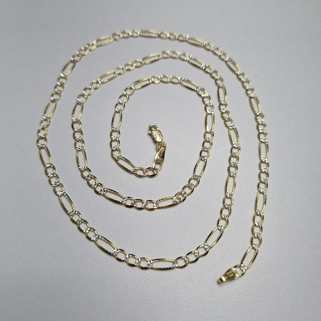 CADENAS CARTIER 3 1 DIAMANTADA ORO 14K 7.9 (NUEVO)