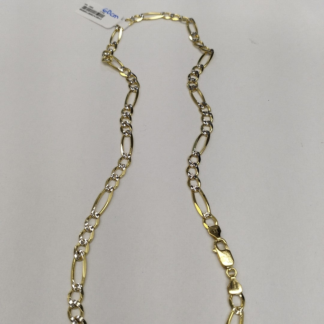 CADENAS CARTIER 3 1 DIAMANTADA ORO 14K 23.4 (NUEVO)