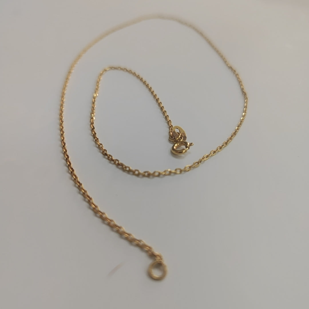 CADENA. ORO. 14 K 1.1 GRMS (SEMINUEVO)