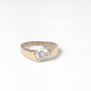 ANILLO ORO 10 K 2,50 GRMS (SEMINUEVO)