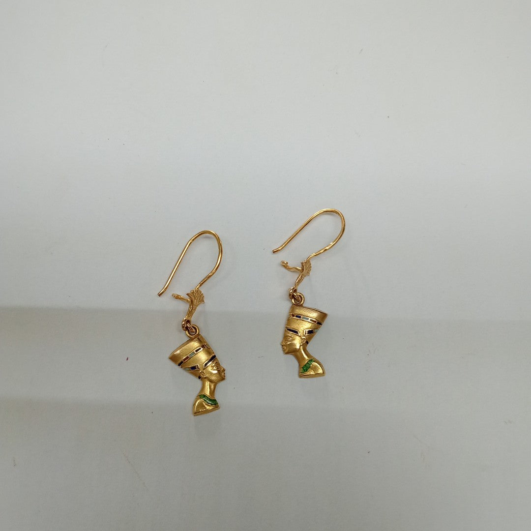 ARETES PAR. ORO. 18 K 4.1 GRMS (SEMINUEVO)
