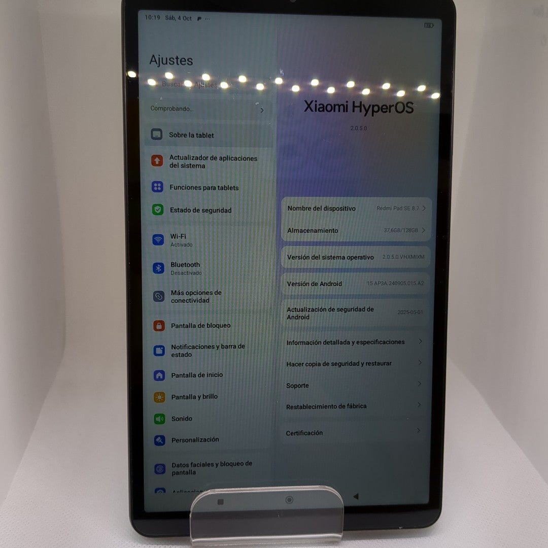 TABLETA XIAOMI REDMI PAD SE 24075RP89G (2024) 128 GB 4 GB RAM (SEMINUEVO)