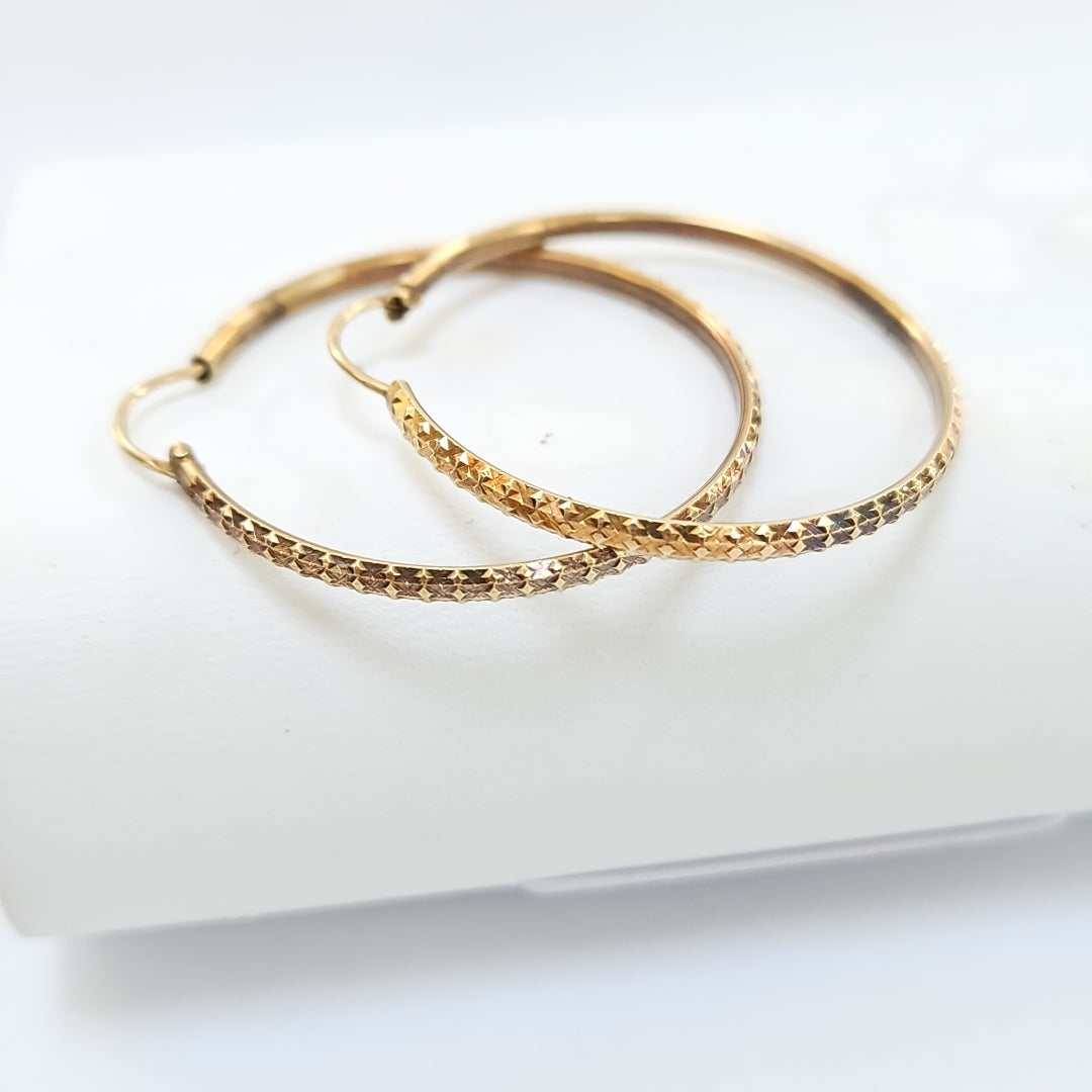 ARRACADAS PAR ORO 10 K 2,80 GRMS (SEMINUEVO)