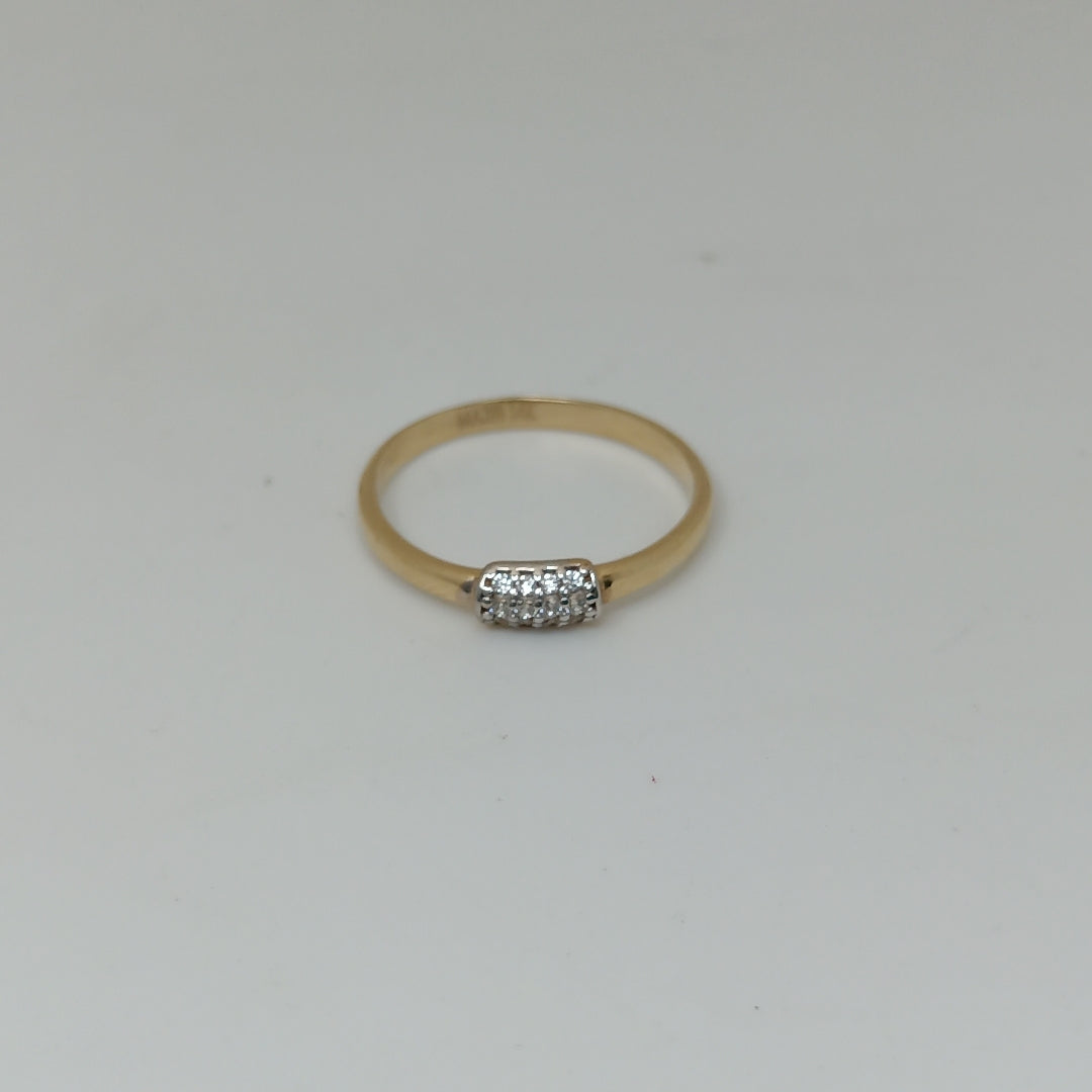 ANILLOS DAMA ORO 14K 1.5 (NUEVO)
