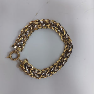 PULSERA. ORO. 14 K 12.6 GRMS (SEMINUEVO)