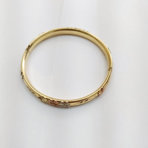 PULSERA RIGIDA. ORO. 10 K 9.3 GRMS (SEMINUEVO)