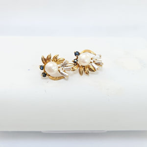 ARETES PAR. ORO. 8 K 3.5 GRMS (SEMINUEVO)