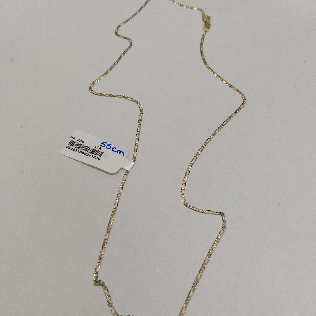 CADENAS CARTIER 3 1 DIAMANTADA ORO 14K 2.2 (NUEVO)