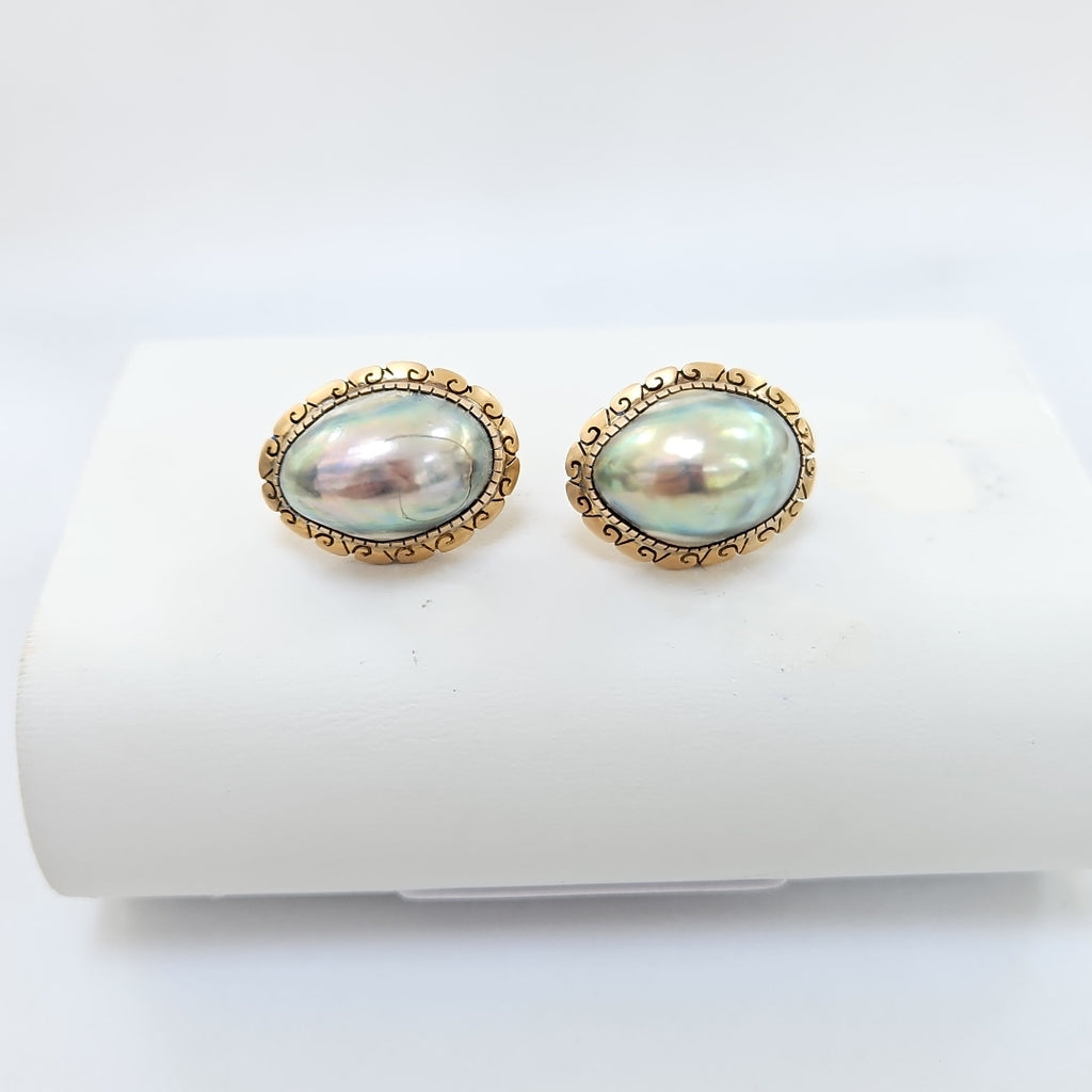 ARETES PAR. ORO. 10 K 7 GRMS (SEMINUEVO)
