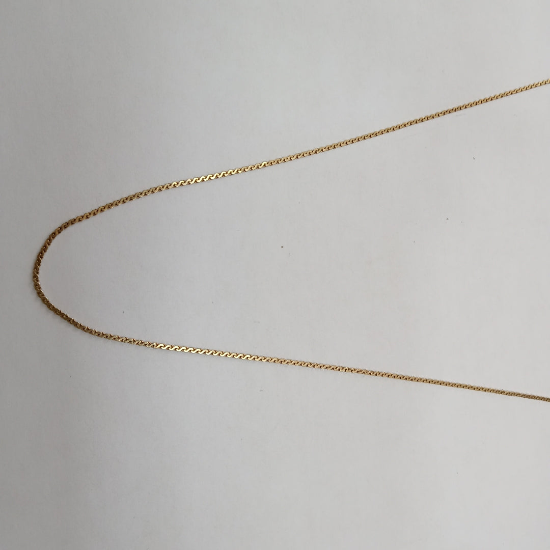 CADENA ORO 14 K 2,20 GRMS (SEMINUEVO)