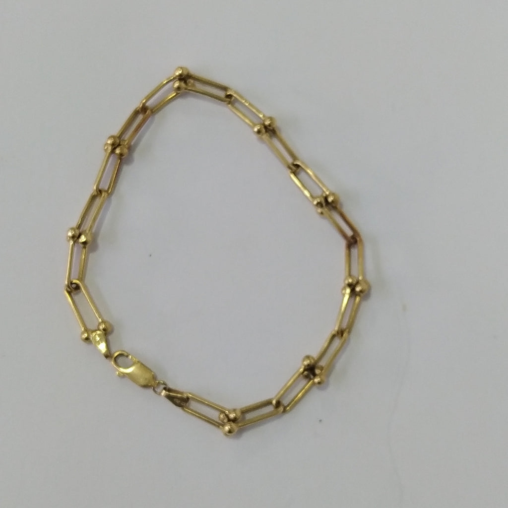 PULSERA. ORO. 14 K 5.8 GRMS (SEMINUEVO)