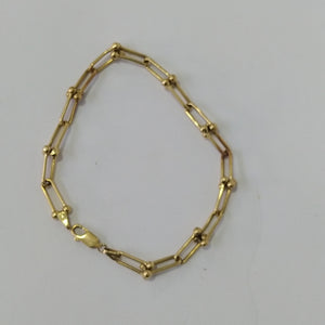 PULSERA. ORO. 14 K 5.8 GRMS (SEMINUEVO)
