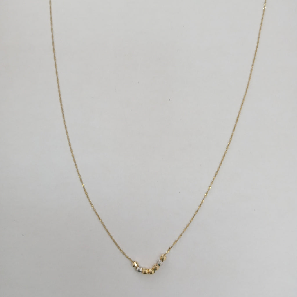 GARGANTILLA. ORO. 14 K 1.1 GRMS (SEMINUEVO)
