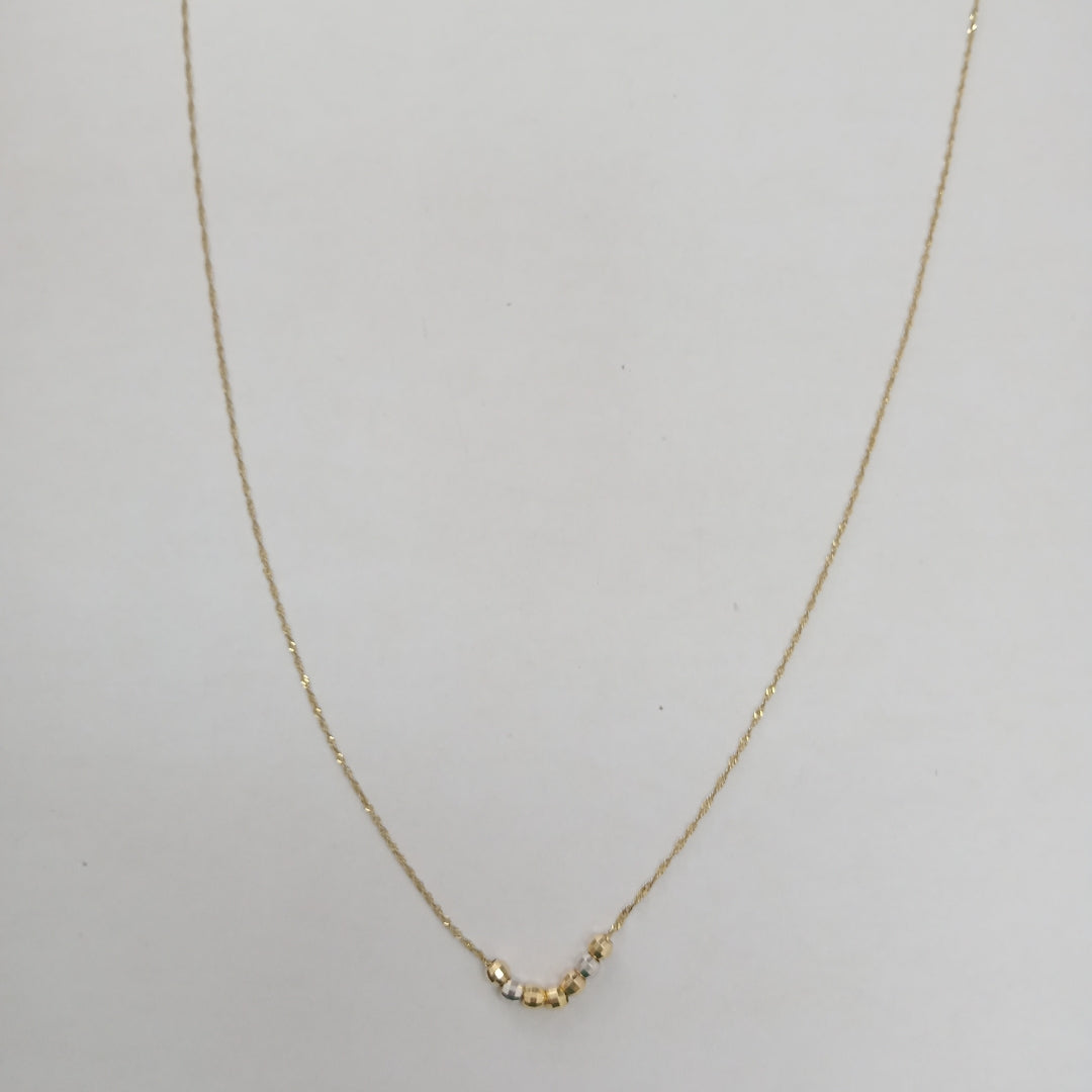 GARGANTILLA. ORO. 14 K 1.1 GRMS (SEMINUEVO)