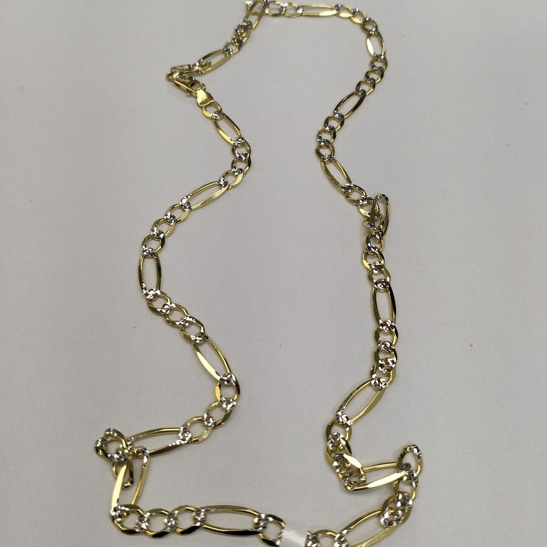 CADENAS CARTIER 3 1 DIAMANTADA ORO 14K 23.4 (NUEVO)