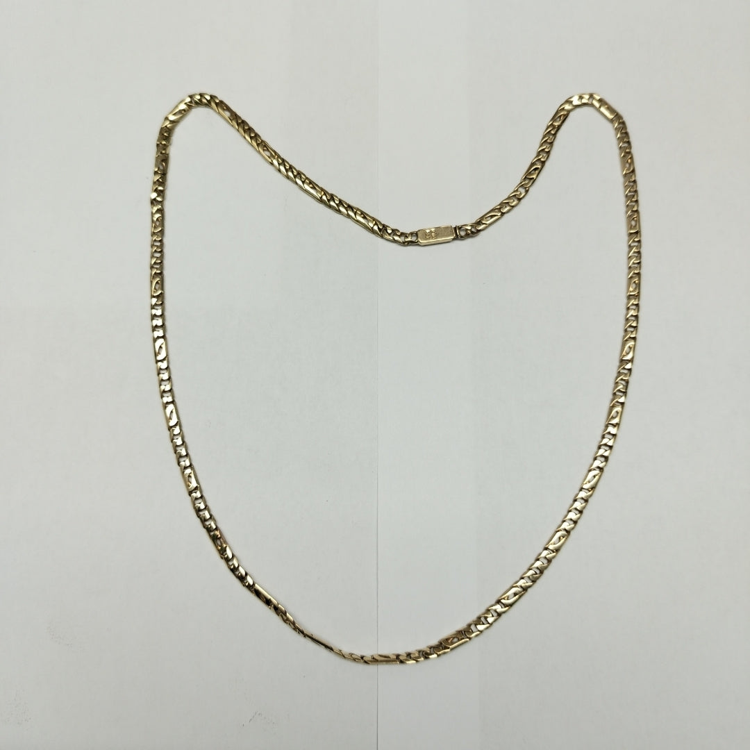 CADENA. ORO. 14 K 23.9 GRMS (SEMINUEVO)