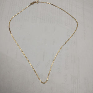 CADENA. ORO COMBINADO. 10 K 1.4 GRMS (SEMINUEVO)