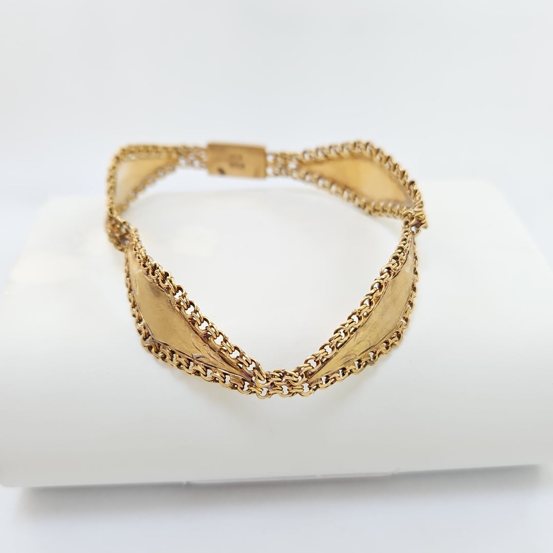PULSERA. ORO. 10 K 14.9 GRMS (SEMINUEVO)