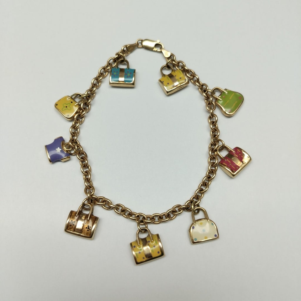PULSERA. ORO. 14 K 13.6 GRMS (SEMINUEVO)