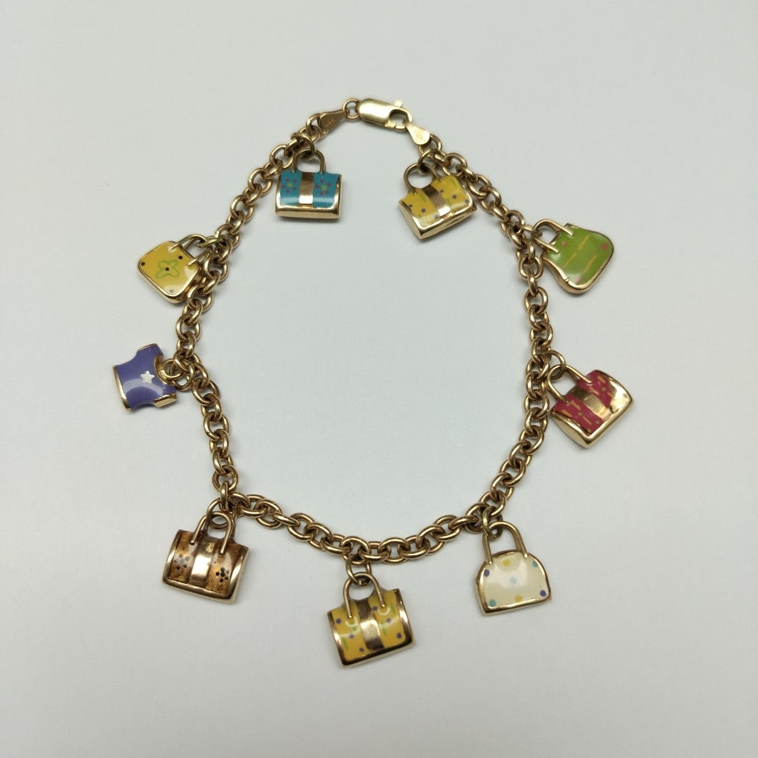 PULSERA. ORO. 14 K 13.6 GRMS (SEMINUEVO)