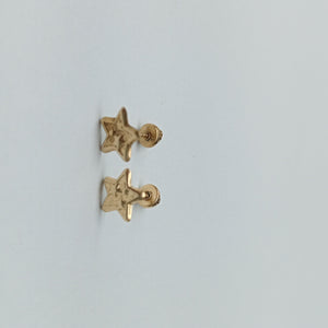 BROQUELES PAR. ORO. 14 K 0.3 GRMS (SEMINUEVO)