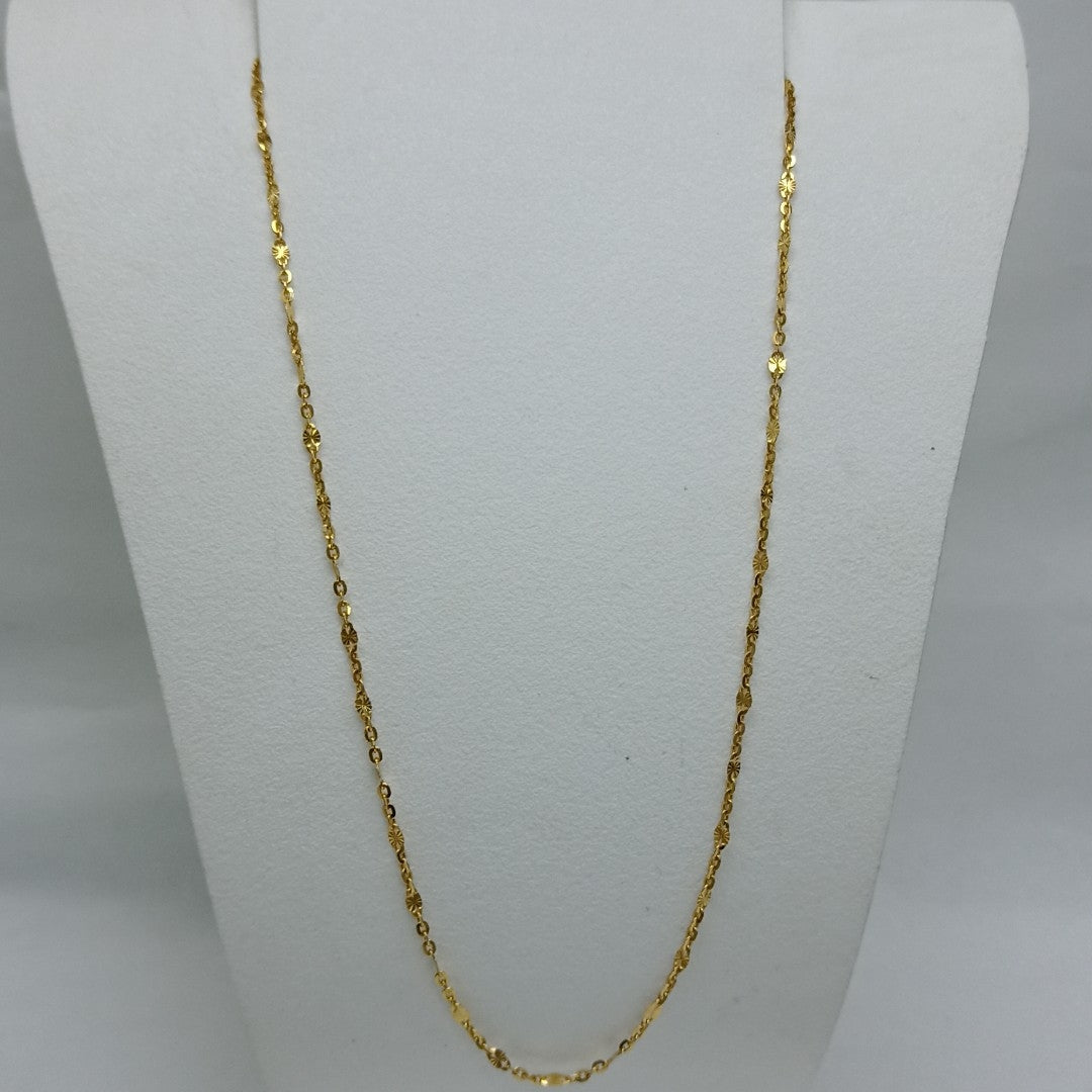 CADENA ORO 14 K 3,50 GRMS (SEMINUEVO)