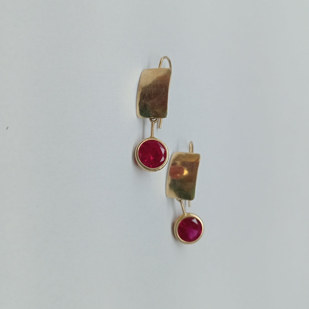 ARETES PAR ORO 10 K 1,50 GRMS (SEMINUEVO)