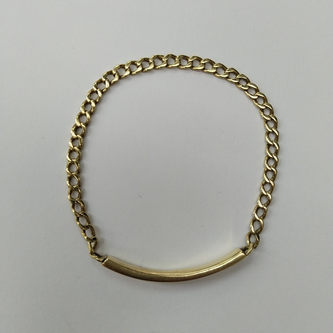 ESCLAVA. ORO. 14 K 7.6 GRMS (SEMINUEVO)