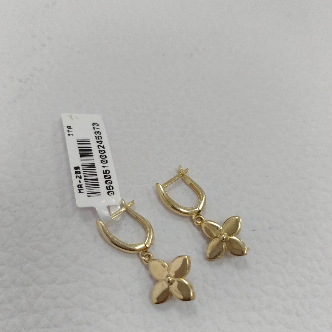 BROQUELES ORO 14K 3.1 (NUEVO)