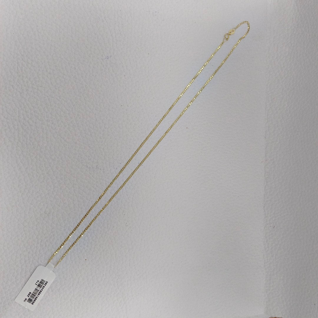 CADENAS BARBADA AMARILLA ORO 14K 1.9 (NUEVO)