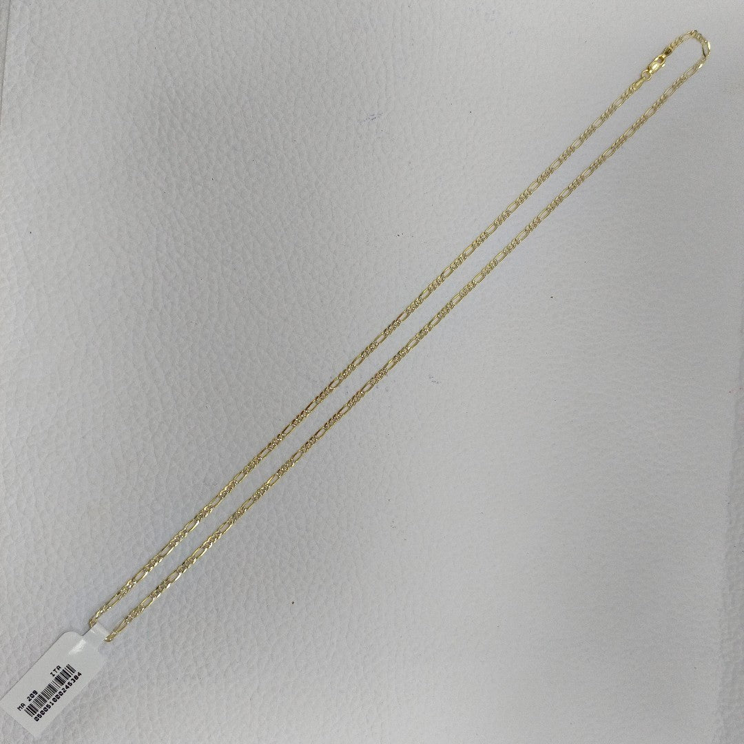 CADENAS CARTIER 3 1 DIAMANTADA ORO 14K 5.2 (NUEVO)