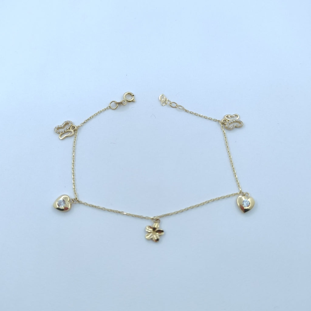 PULSERAS DAMA ORO 14K 2.4 (NUEVO)