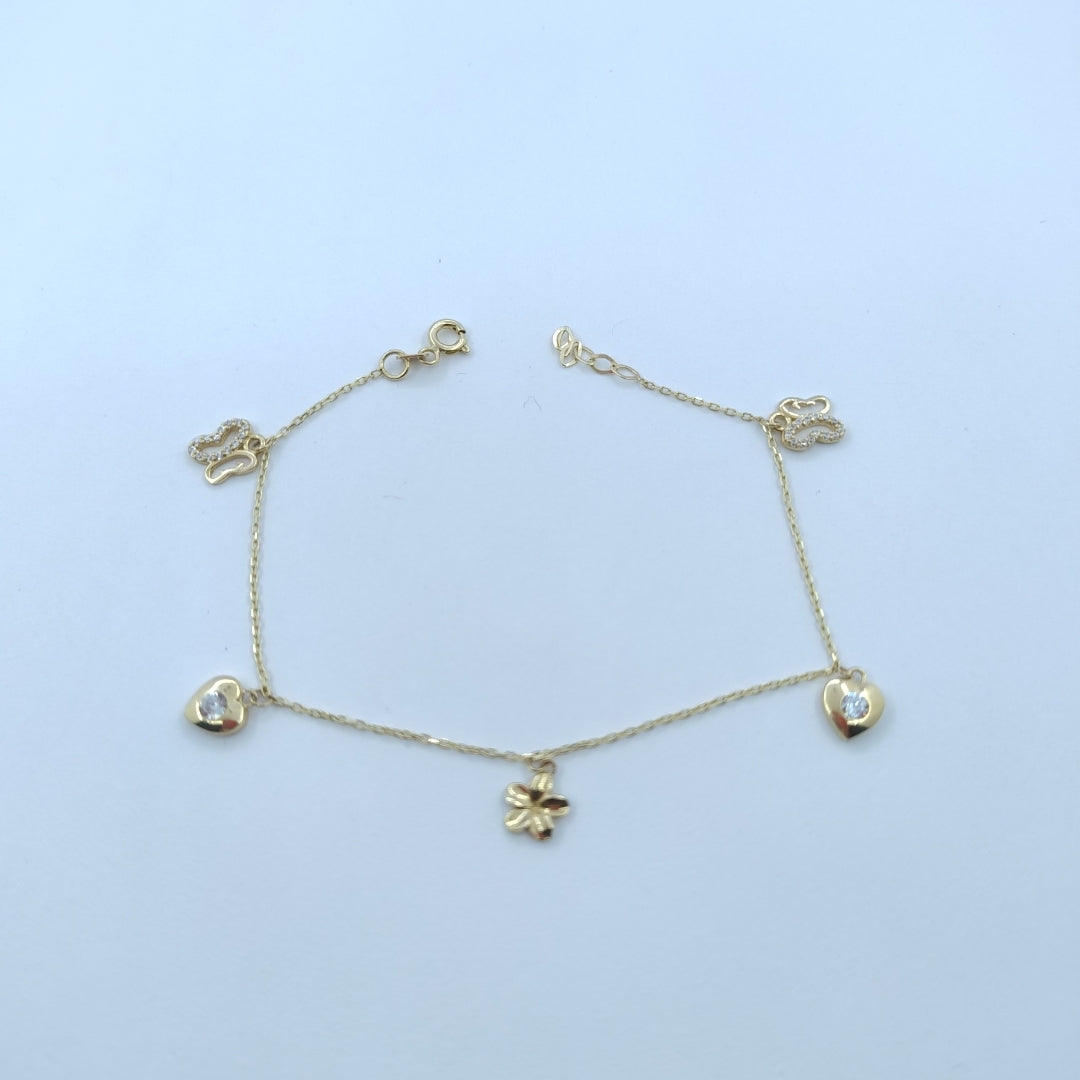 PULSERAS DAMA ORO 14K 2.4 (NUEVO)