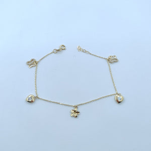 PULSERAS DAMA ORO 14K 2.4 (NUEVO)