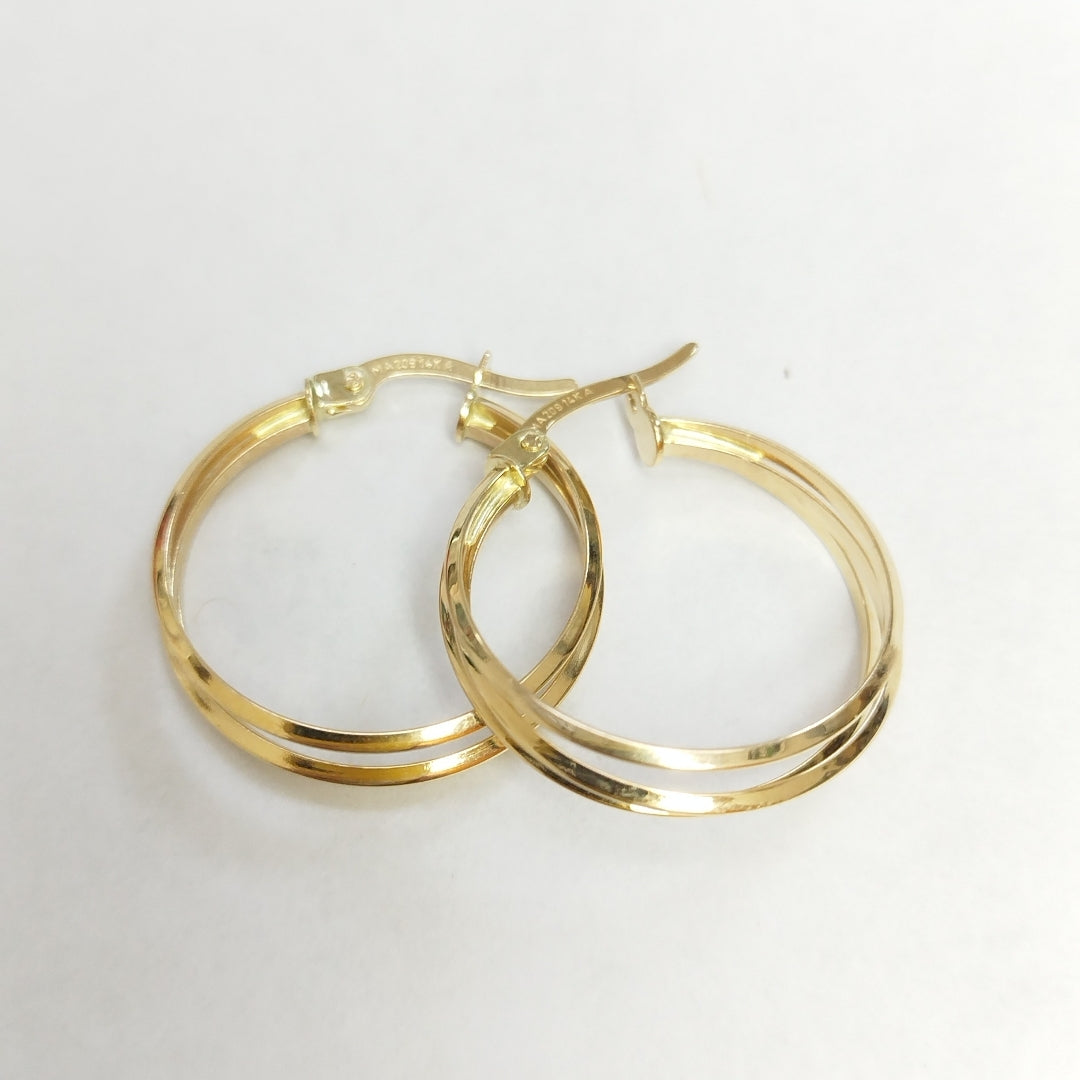ARRACADAS ORO 14K 2.3 (NUEVO)