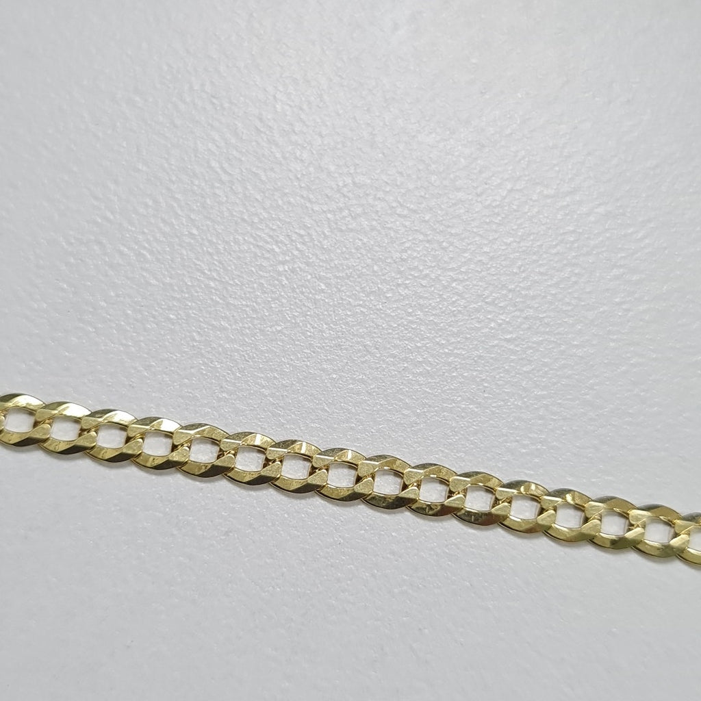 CADENAS BARBADA AMARILLA ORO 14K 6.6 (NUEVO)