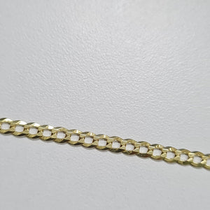 CADENAS BARBADA AMARILLA ORO 14K 6.6 (NUEVO)