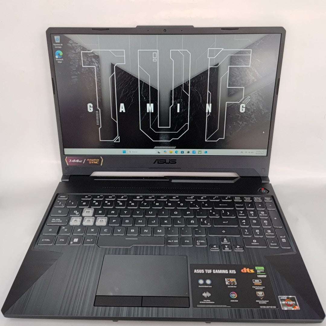 LAPTOP ASUS TUF GAMING A15 FA506NF-HN030W (2024) 512 GB SSD 8 GB RAM (SEMINUEVO)