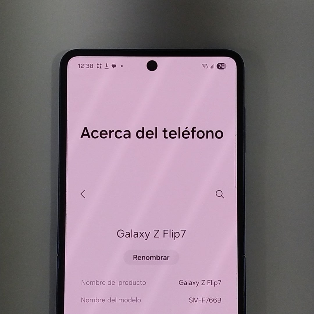 CELULAR SAMSUNG GALAXY Z FLIP 7 SM-F766B (2025) 512 GB 12 GB RAM (SEMINUEVO)