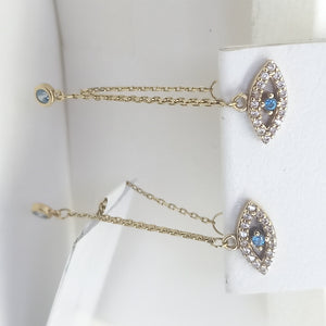 ARETES PAR ORO 10 K 1,50 GRMS (SEMINUEVO)