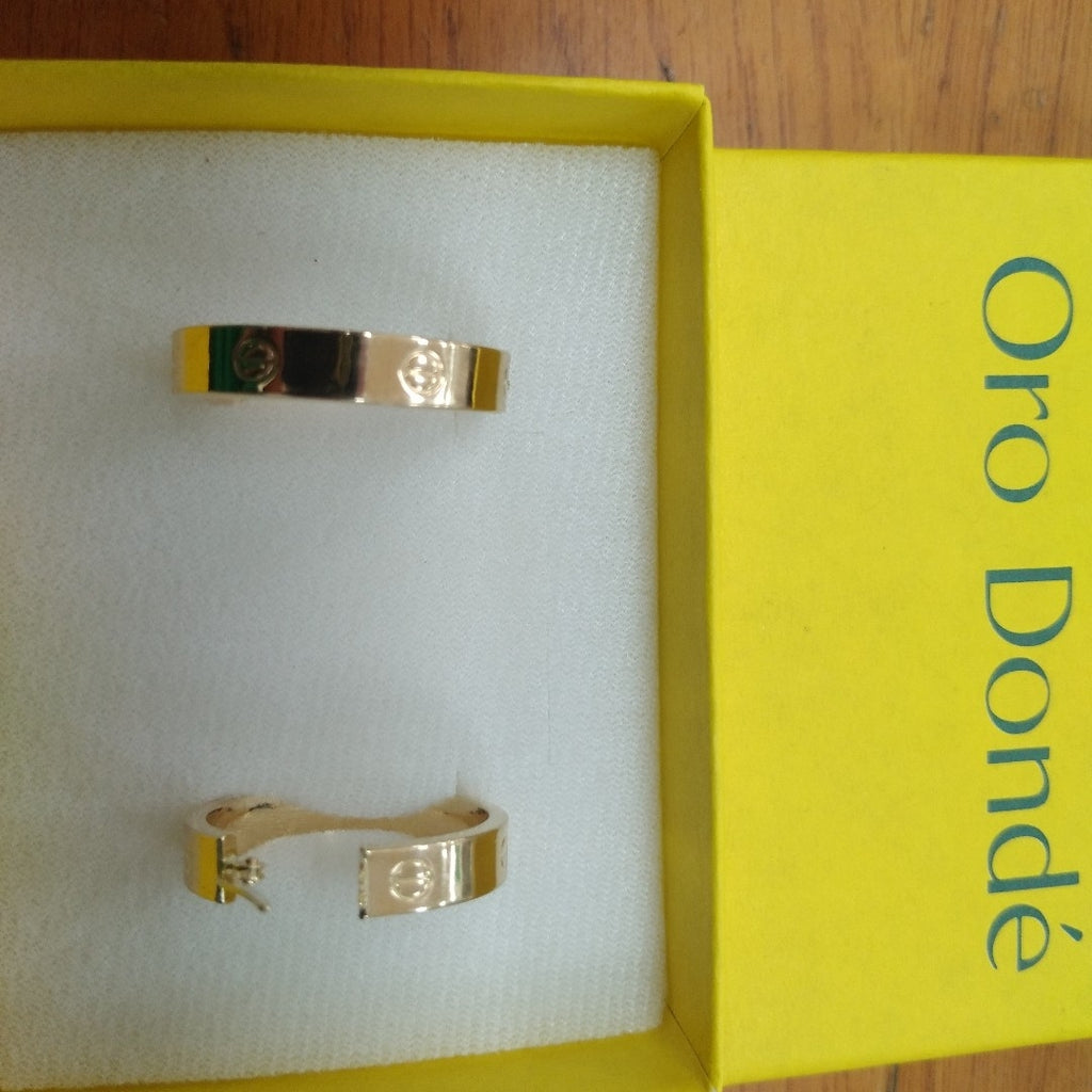 ARRACADAS ORO 14K 3 (NUEVO)