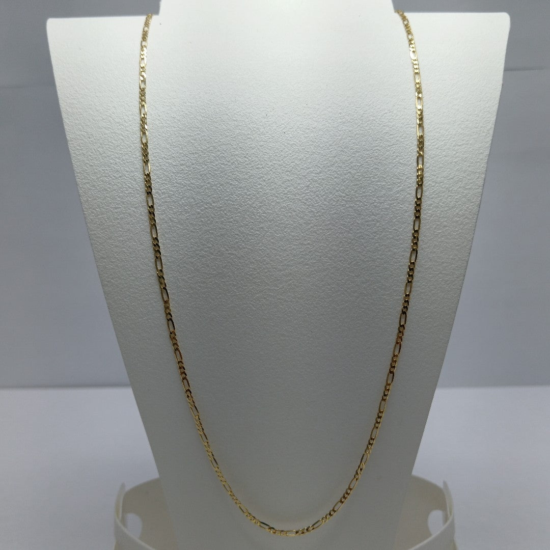 CADENAS CARTIER 3 1 AMARILLA ORO 14K 3.3 (NUEVO)
