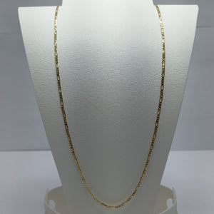 CADENAS CARTIER 3 1 AMARILLA ORO 14K 3.3 (NUEVO)