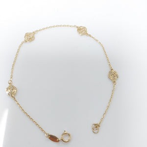 PULSERAS DAMA ORO 14K 1.2 (NUEVO)