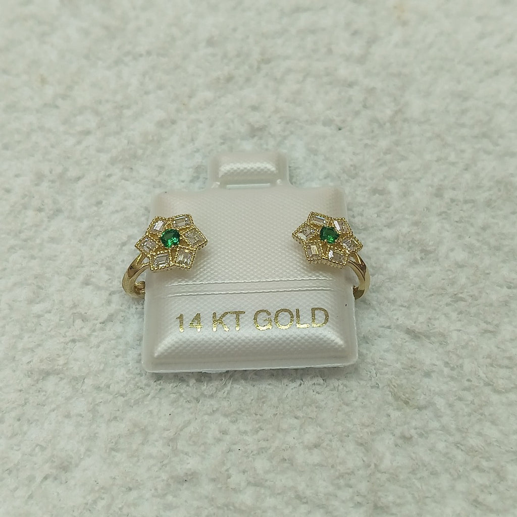BROQUELES ORO 14K 1.3 (NUEVO)