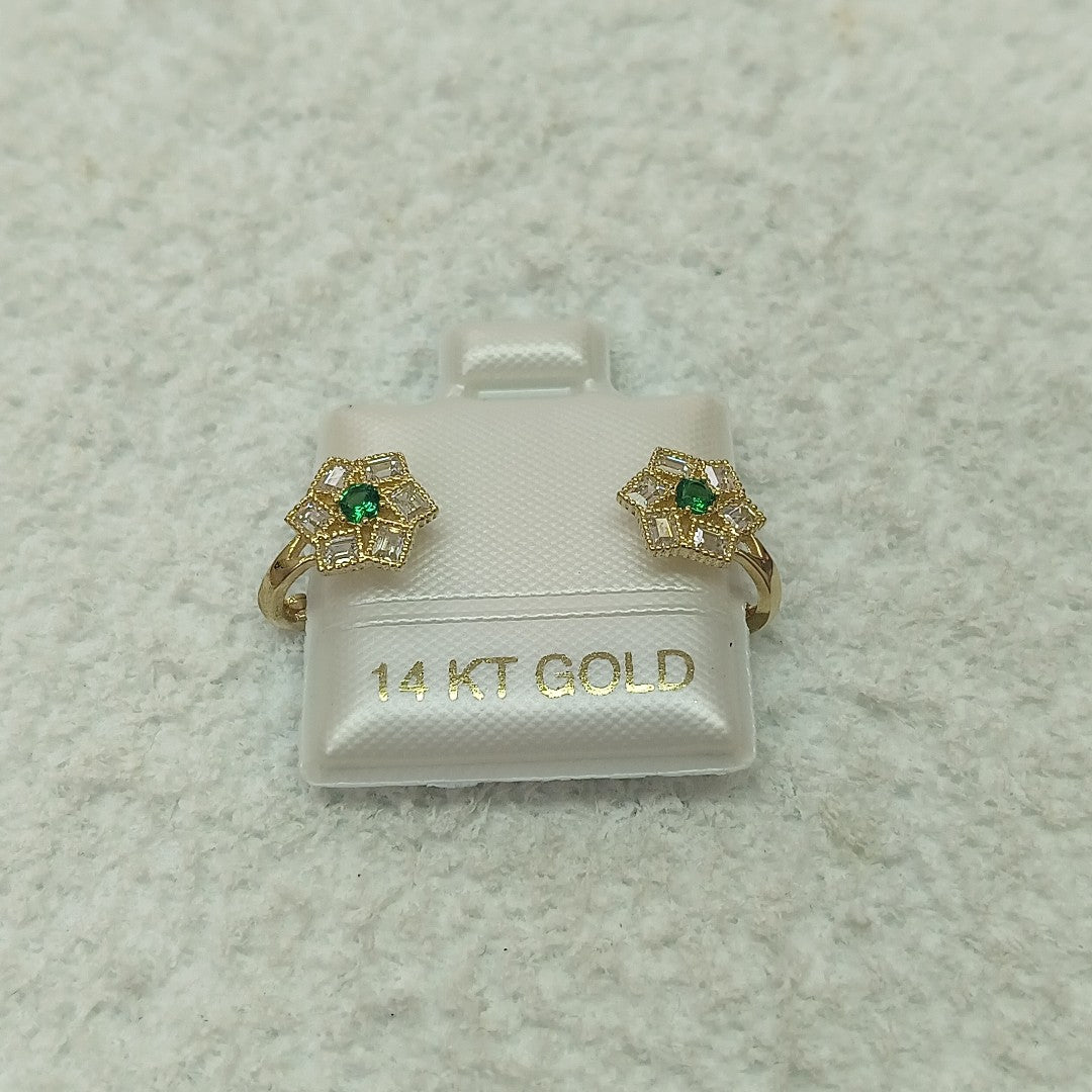 BROQUELES ORO 14K 1.3 (NUEVO)