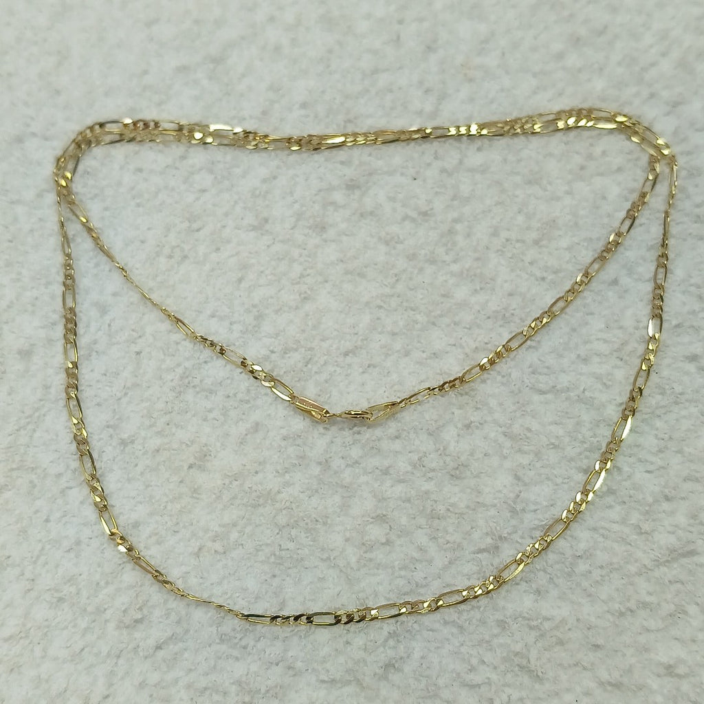 CADENAS CARTIER 3 1 AMARILLA ORO 14K 3.2 (NUEVO)
