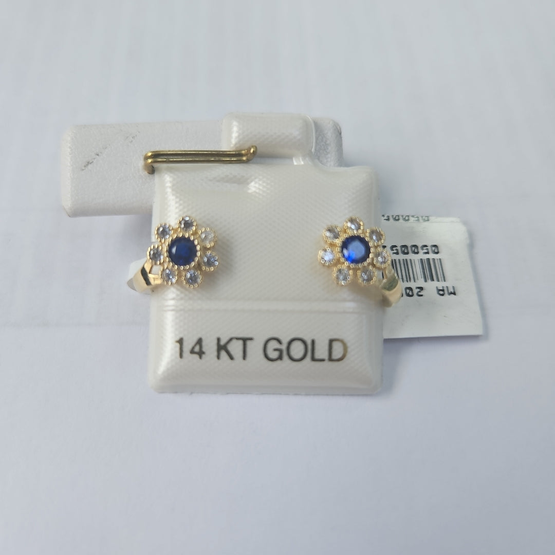 BROQUELES ORO 14K 1.4 (NUEVO)